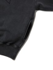 画像5: COOTIE PRODUCTIONS/Pigment Dyed Open End Yarn Sweat Crew（Black）［ピグメントダイスウェットクルー-25秋冬］ (5)