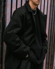 画像9: COOTIE PRODUCTIONS/Cotton Canvas Padded Short Coat（Black）［コットンキャンバスパデッドショートコート-25秋冬］ (9)