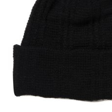 画像3: COOTIE PRODUCTIONS/Random Rib Cuffed Beanie（Black）［ランダムリブカフドビーニー-25秋冬］ (3)