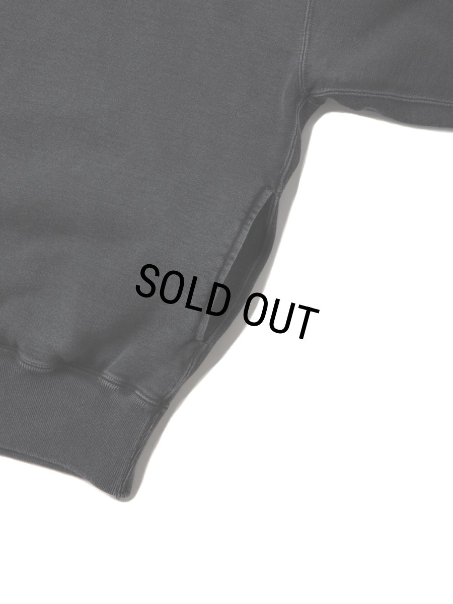 画像5: COOTIE PRODUCTIONS/Pigment Dyed Open End Yarn Sweat Hoodie（Black）［ピグメントダイスウェットフーディー-25秋冬］ (5)