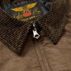 画像4: CALEE/CORDUROY WESTERN JACKET（BROWN）［コーデュロイウエスタンJKT-25秋冬］ (4)
