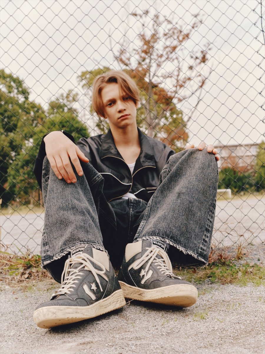 画像13: DAIRIKU/CONVERSE / WEAPON HI / DK（Black）［ウエポンHI-25秋冬］ (13)