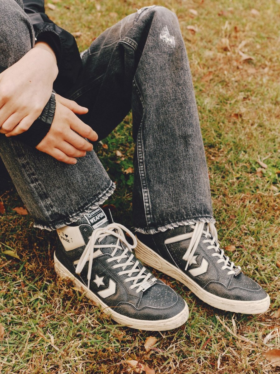 画像18: DAIRIKU/CONVERSE / WEAPON HI / DK（Black）［ウエポンHI-25秋冬］ (18)