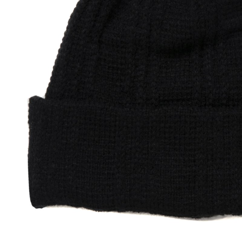 画像3: COOTIE PRODUCTIONS/Random Rib Cuffed Beanie（Black）［ランダムリブカフドビーニー-25秋冬］