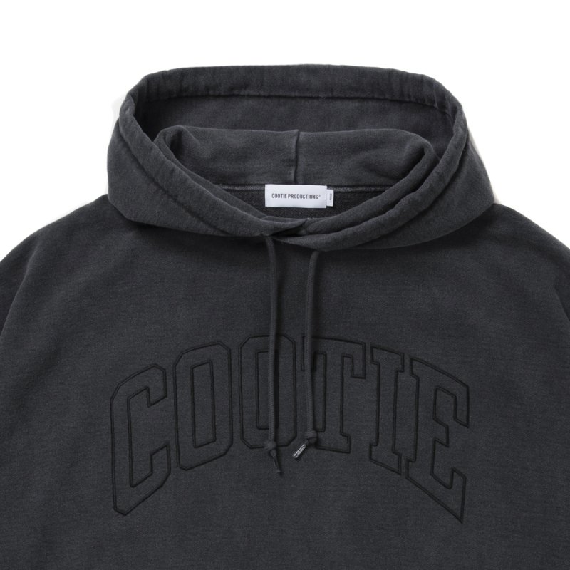 画像3: COOTIE PRODUCTIONS/Pigment Dyed Open End Yarn Sweat Hoodie（Black）［ピグメントダイスウェットフーディー-25秋冬］