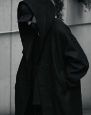 画像9: COOTIE PRODUCTIONS/Wool Melton Double Breasted Jedi Coat（Black）［ウールメルトンダブルブレステッドジェダイコート-25秋冬］ (9)