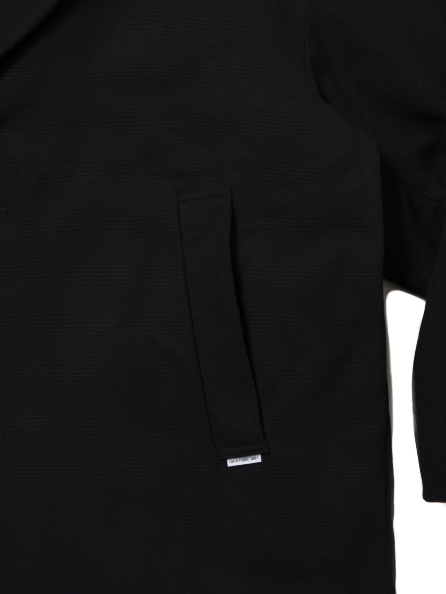 画像6: COOTIE PRODUCTIONS/Cotton Canvas Padded Short Coat（Black）［コットンキャンバスパデッドショートコート-25秋冬］ (6)