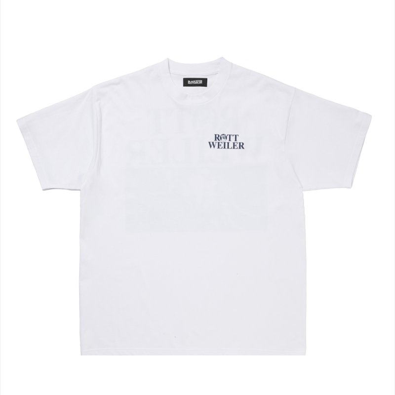 画像1: 【ご予約受付中！26年4月入荷予定】ROTTWEILER/DOGRACE TEE（WHITE）［プリントT-26春夏］