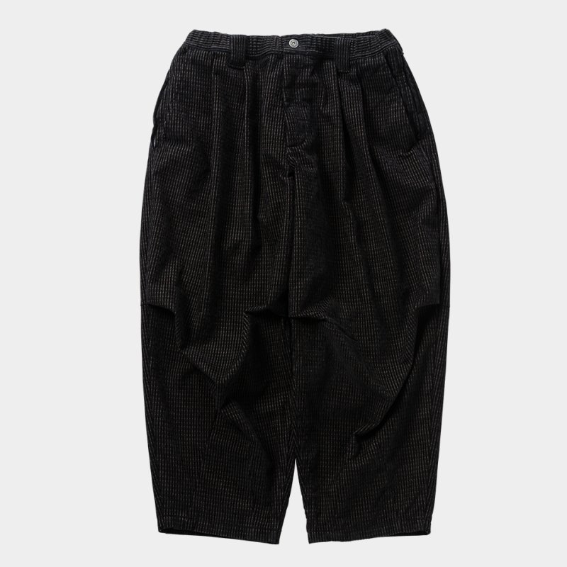 画像1: TIGHTBOOTH/DOT CORD BALLOON PANTS（Black）［ドットコーデュロイバルーンパンツ-25秋冬］