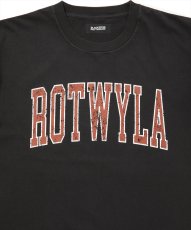 画像4: 【ご予約受付中！26年4月入荷予定】ROTTWEILER/ROT TEE（BURGUNDY）［ピグメント加工プリントT-26春夏］ (4)