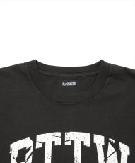 画像3: 【ご予約受付中！26年5月入荷予定】ROTTWEILER/RTTW TEE（JET）［ピグメント加工プリントT-26春夏］ (3)