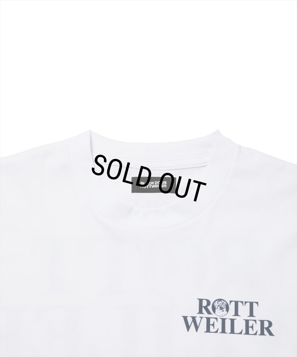 画像3: ROTTWEILER/DOGRACE TEE（WHITE）［プリントT-26春夏］ (3)