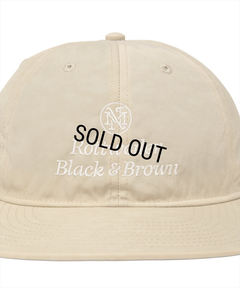 画像4: 【30%OFF】ROTTWEILER/RWMN CAP（BEIGE）［ナイロンキャップ-26春夏］ (4)