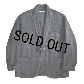 exodus/SHAGGY SMOKING JACKET（BLACK）［シャギースモーキングJKT-25