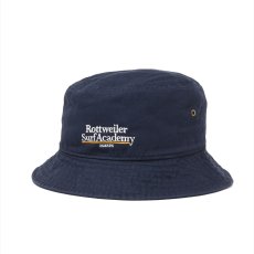 画像2: 【ご予約受付中！26年3月入荷予定】ROTTWEILER/SURF ACADEMY HAT（NAVY）［バケットハット-26春夏］ (2)