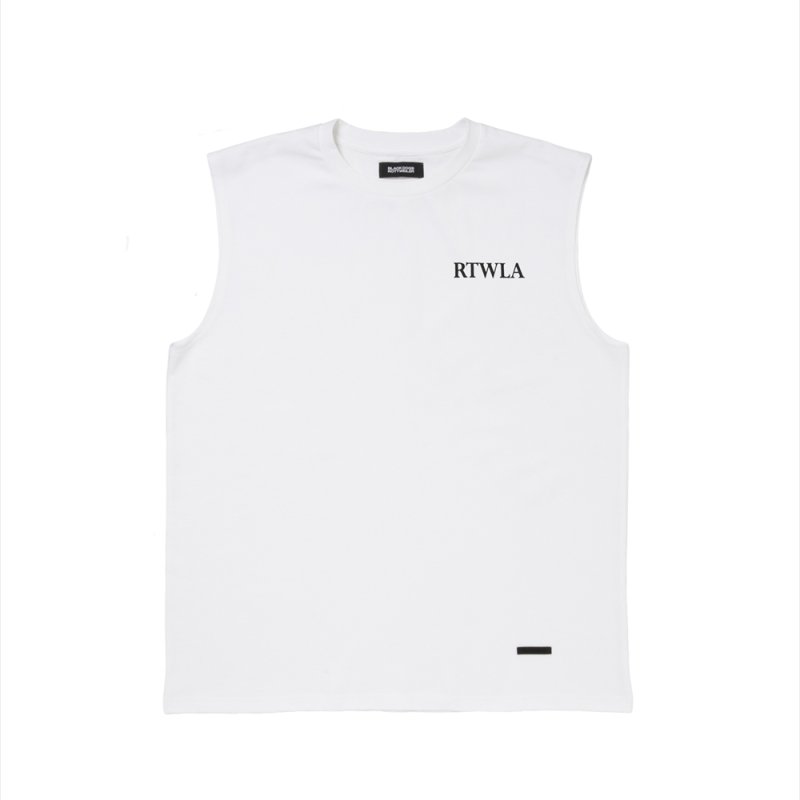 画像1: 【ご予約受付中！26年5月入荷予定】ROTTWEILER/R9 RTWLA NOSLEEVE TEE（WHITE）［ノースリーブT-26春夏］