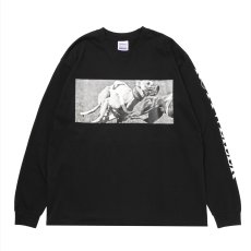 画像1: 【ご予約受付中！26年4月入荷予定】ROTTWEILER/DOGRACE LS TEE（BLACK）［プリント長袖T-26春夏］ (1)