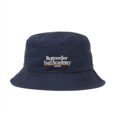 画像1: 【ご予約受付中！26年3月入荷予定】ROTTWEILER/SURF ACADEMY HAT（NAVY）［バケットハット-26春夏］ (1)