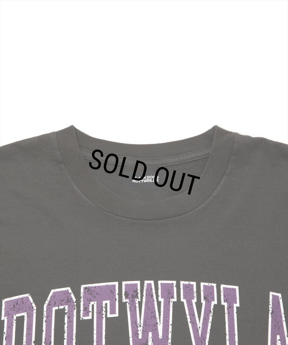 画像3: 【20%OFF】ROTTWEILER/ROT TEE（PURPLE）［ピグメント加工プリントT-26春夏］ (3)