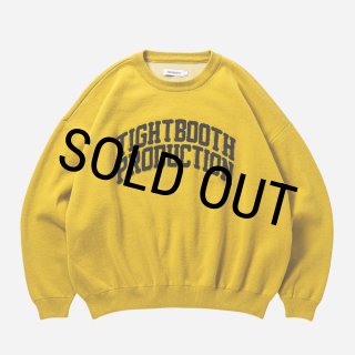 TIGHTBOOTH/COLLEGE SWEATER（Mustard）［カレッジセーター-25秋冬