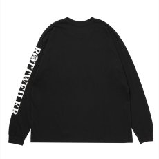 画像2: 【ご予約受付中！26年4月入荷予定】ROTTWEILER/DOGRACE LS TEE（BLACK）［プリント長袖T-26春夏］ (2)