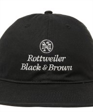 画像4: 【ご予約受付中！26年4月入荷予定】ROTTWEILER/RWMN CAP（BLACK）［ナイロンキャップ-26春夏］ (4)