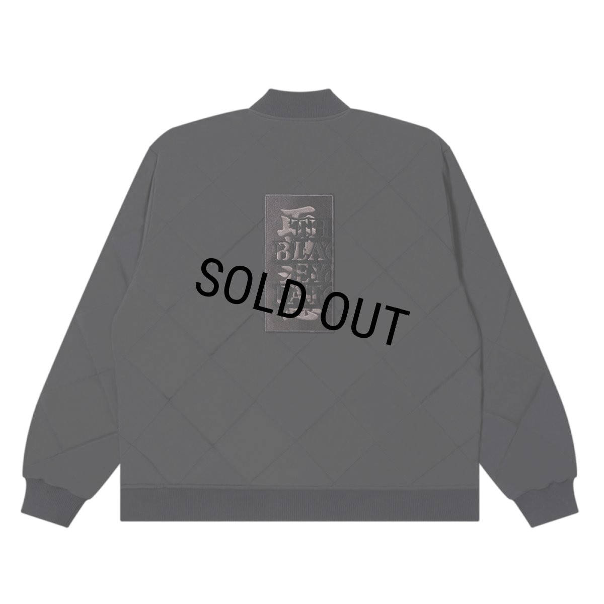 画像1: BlackEyePatch/HWC EMBROIDERED QUILTED JACKET（BLACK） (1)