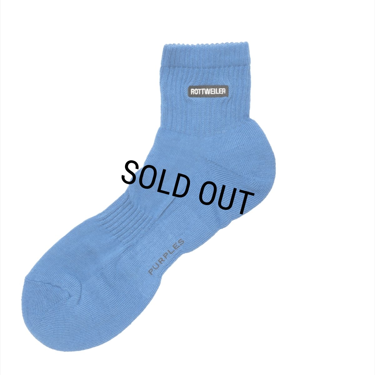画像2: ROTTWEILER/RW LOGO SOX（BLUE）［ソックス-26春夏］ (2)