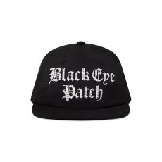 画像1: BlackEyePatch/RHINESTONED OE LOGO CAP（BLACK） (1)