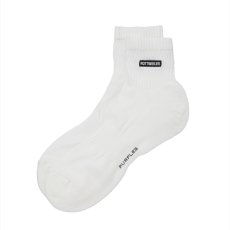 画像1: 【ご予約受付中！26年3月入荷予定】ROTTWEILER/RW LOGO SOX（WHITE）［ソックス-26春夏］ (1)