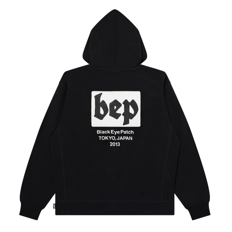 画像2: BlackEyePatch/PROTOTYPE LABEL HOODIE(BLACK)