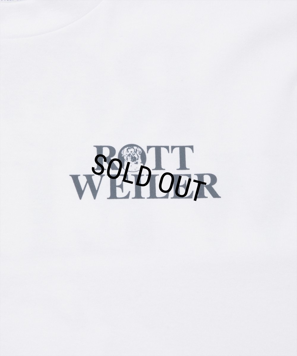 画像4: ROTTWEILER/DOGRACE TEE（WHITE）［プリントT-26春夏］ (4)
