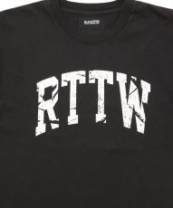 画像4: 【ご予約受付中！26年5月入荷予定】ROTTWEILER/RTTW TEE（JET）［ピグメント加工プリントT-26春夏］ (4)