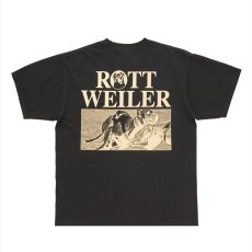 画像1: 【ご予約受付中！26年4月入荷予定】ROTTWEILER/DOGRACE TEE（JET）［ピグメント加工プリントT-26春夏］ (1)