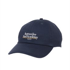画像2: 【ご予約受付中！26年4月入荷予定】ROTTWEILER/SURF ACADEMY CAP（NAVY）［キャップ-26春夏］ (2)