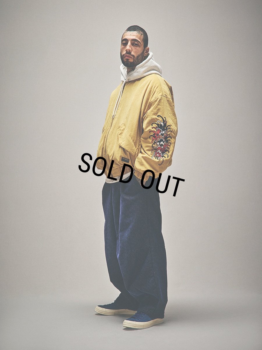 画像3: TIGHTBOOTH/DOT CORD BALLOON PANTS（Black）［ドットコーデュロイバルーンパンツ-25秋冬］ (3)