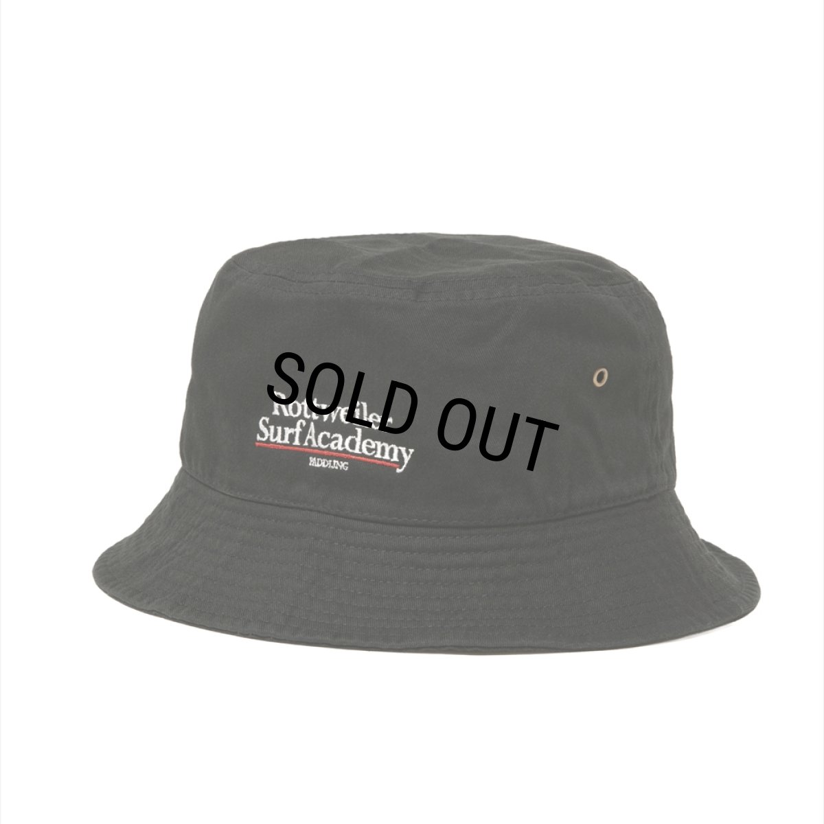 画像2: ROTTWEILER/SURF ACADEMY HAT（BLACK）［サーフアカデミーハット-26春夏］ (2)