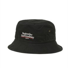 画像2: 【ご予約受付中！26年3月入荷予定】ROTTWEILER/SURF ACADEMY HAT（BLACK）［バケットハット-26春夏］ (2)
