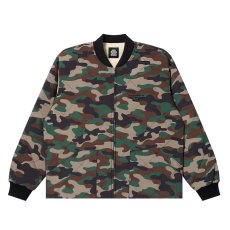 画像2: BlackEyePatch/HWC EMBROIDERED QUILTED JACKET（WOODLAND CAMO） (2)