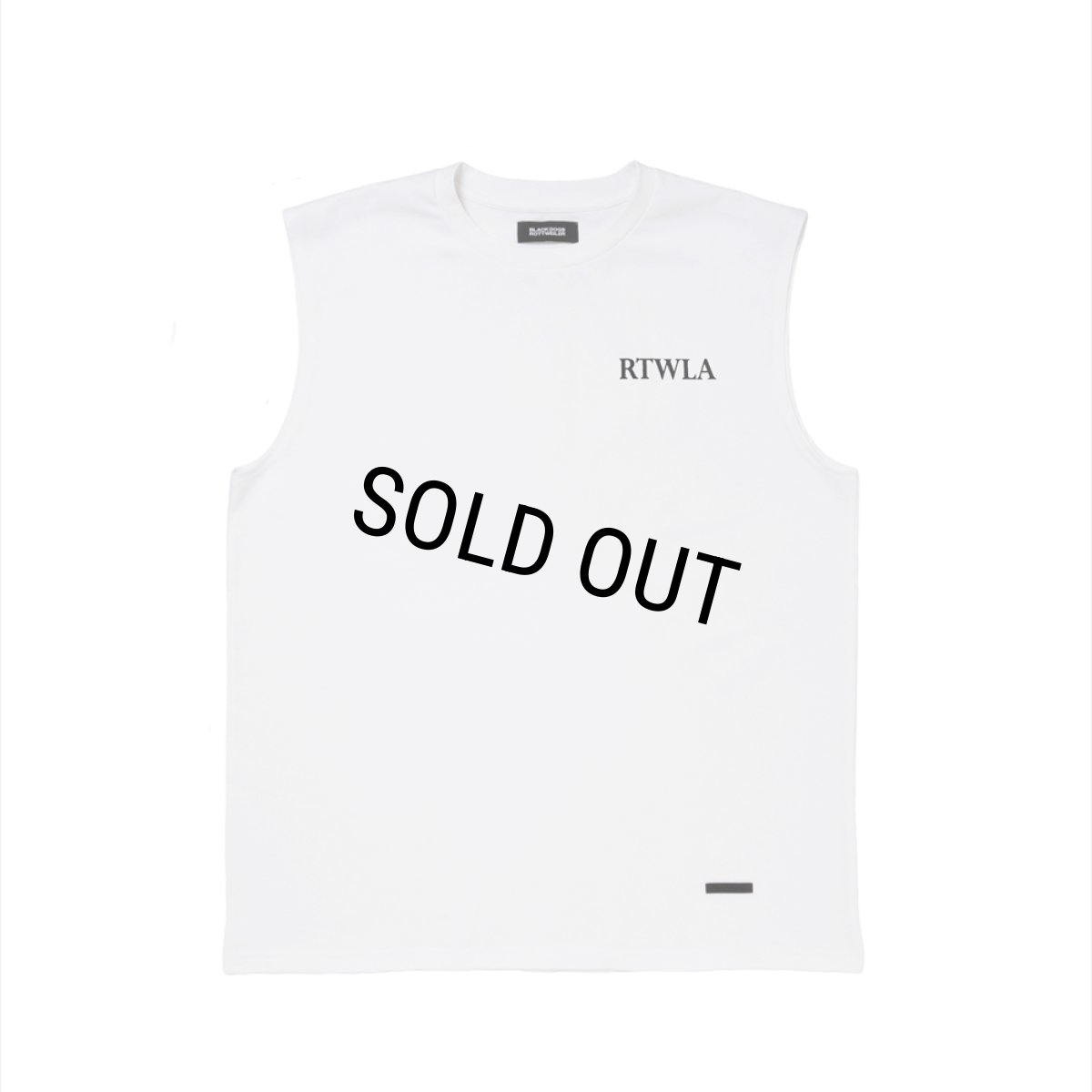 画像1: 【20%OFF】ROTTWEILER/R9 RTWLA NOSLEEVE TEE（WHITE）［ノースリーブT-26春夏］ (1)