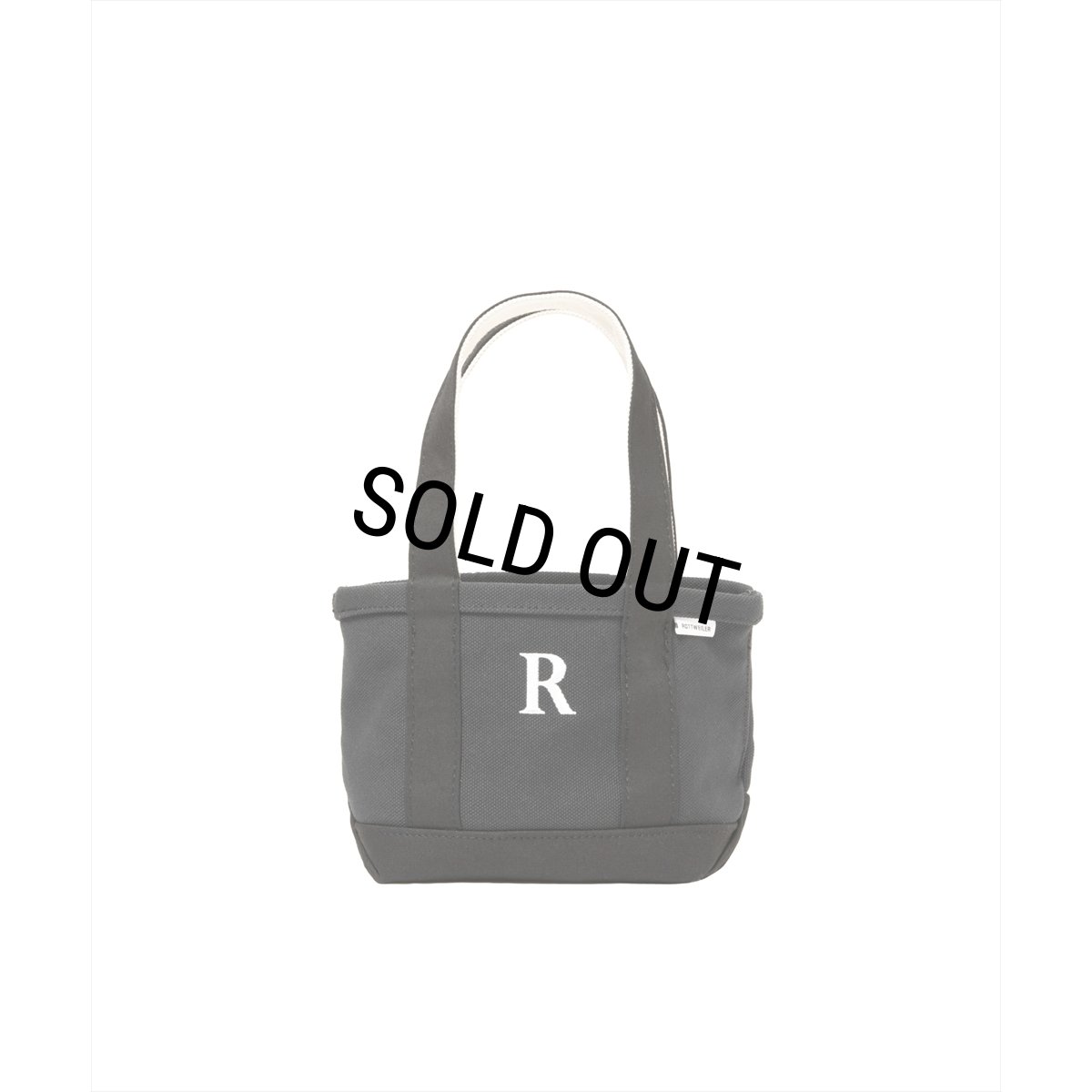 画像1: ROTTWEILER/R9 SMALL TOTE BAG（BLACK）［スモールトートバッグ-26春夏］ (1)
