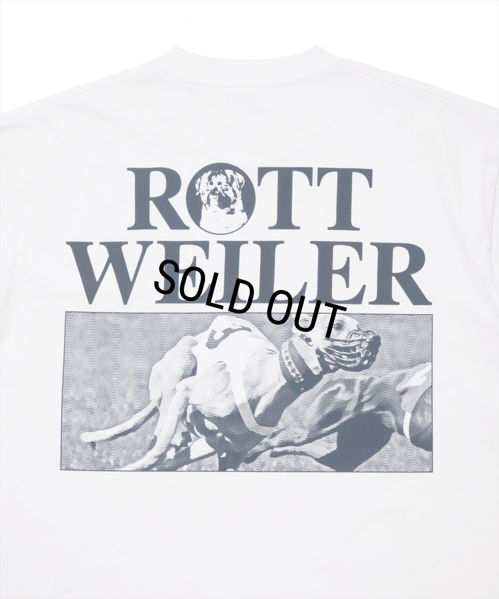 画像5: ROTTWEILER/DOGRACE TEE（WHITE）［プリントT-26春夏］ (5)