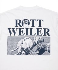 画像5: 【ご予約受付中！26年4月入荷予定】ROTTWEILER/DOGRACE TEE（WHITE）［プリントT-26春夏］ (5)
