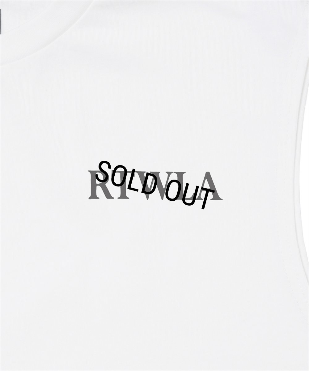 画像4: 【20%OFF】ROTTWEILER/R9 RTWLA NOSLEEVE TEE（WHITE）［ノースリーブT-26春夏］ (4)