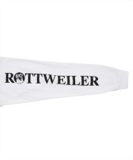 画像3: 【ご予約受付中！26年4月入荷予定】ROTTWEILER/DOGRACE LS TEE（WHITE）［プリント長袖T-26春夏］ (3)