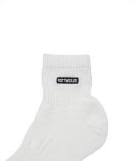 画像3: 【ご予約受付中！26年3月入荷予定】ROTTWEILER/RW LOGO SOX（WHITE）［ソックス-26春夏］ (3)
