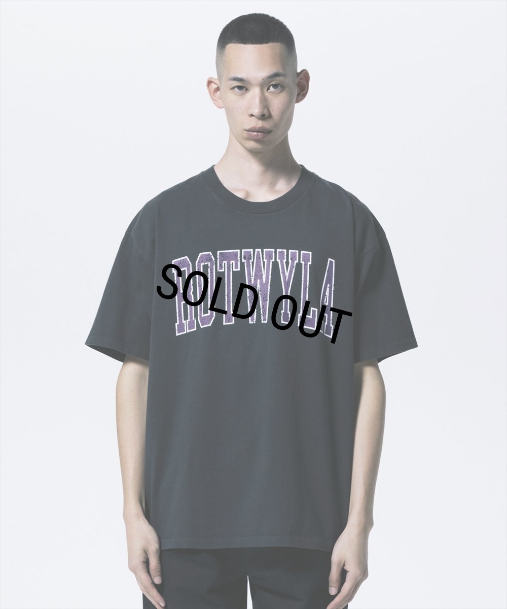 画像5: 【20%OFF】ROTTWEILER/ROT TEE（PURPLE）［ピグメント加工プリントT-26春夏］ (5)