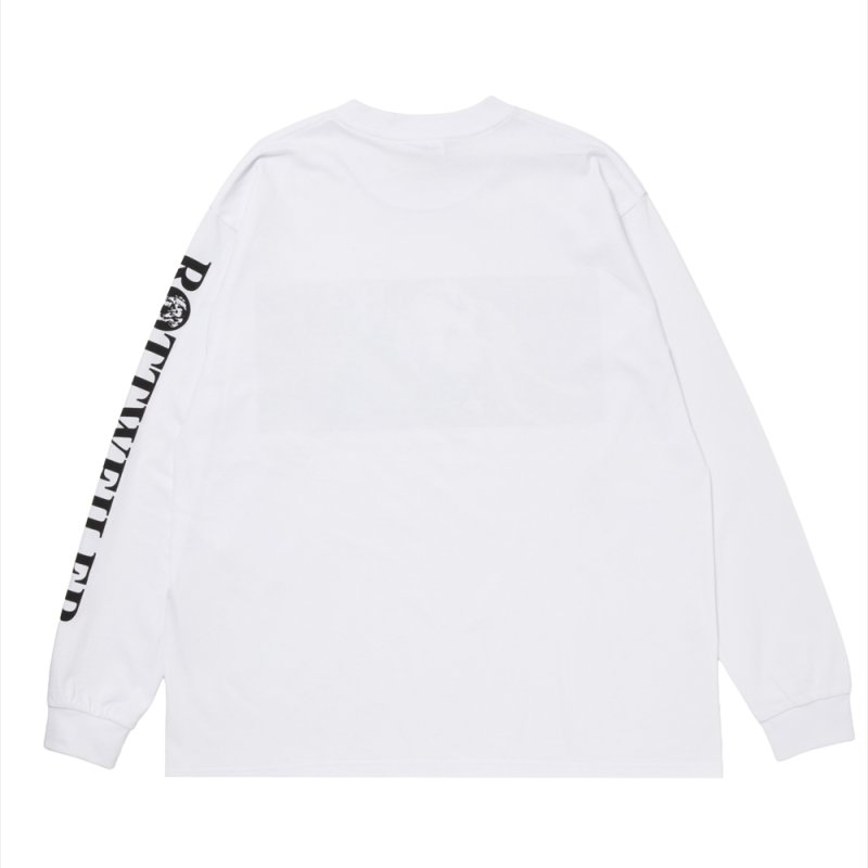 画像2: 【ご予約受付中！26年4月入荷予定】ROTTWEILER/DOGRACE LS TEE（WHITE）［プリント長袖T-26春夏］