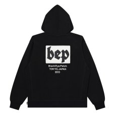 画像2: BlackEyePatch/PROTOTYPE LABEL HOODIE（BLACK） (2)