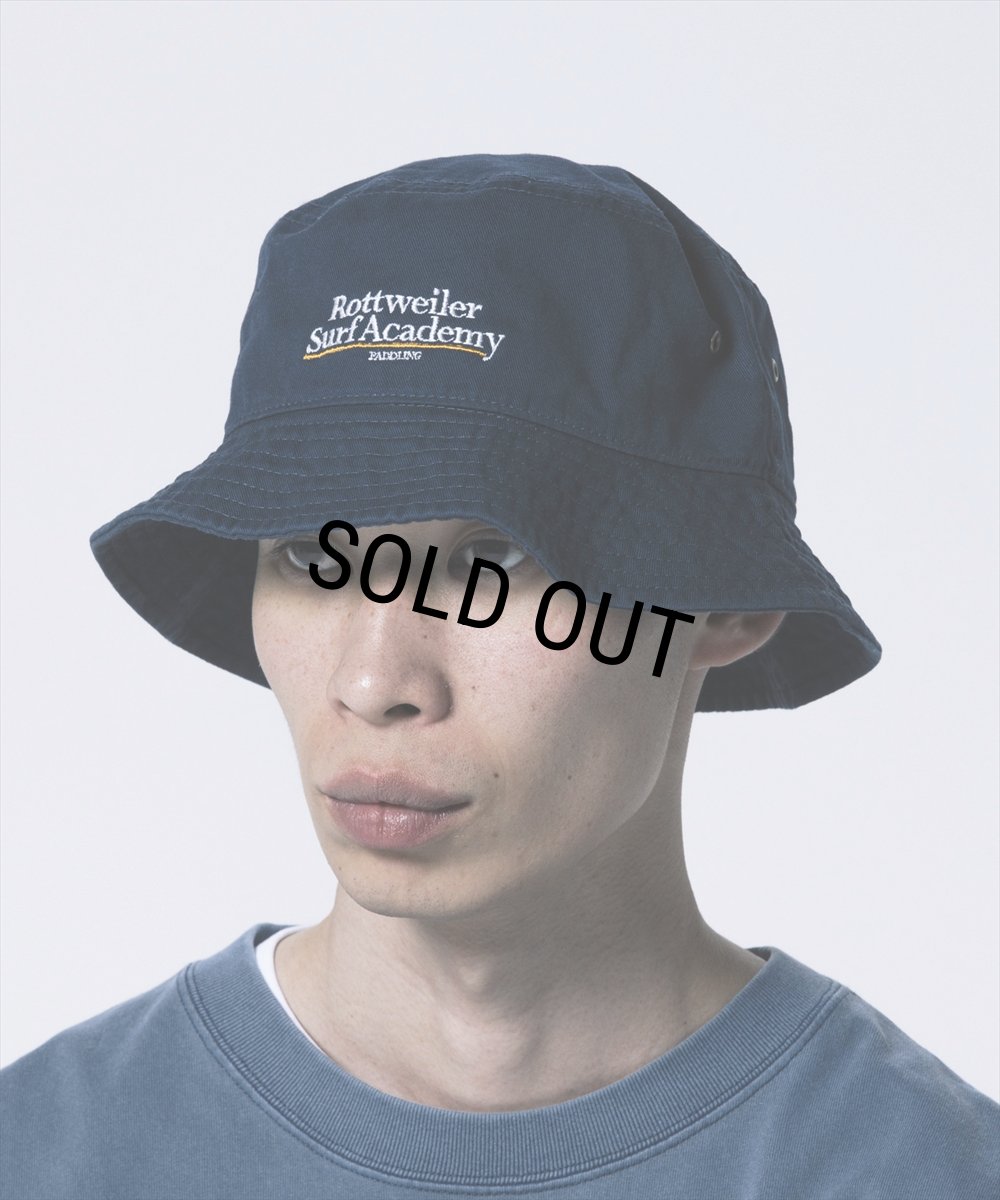 画像4: ROTTWEILER/SURF ACADEMY HAT（NAVY）［サーフアカデミーハット-26春夏］ (4)